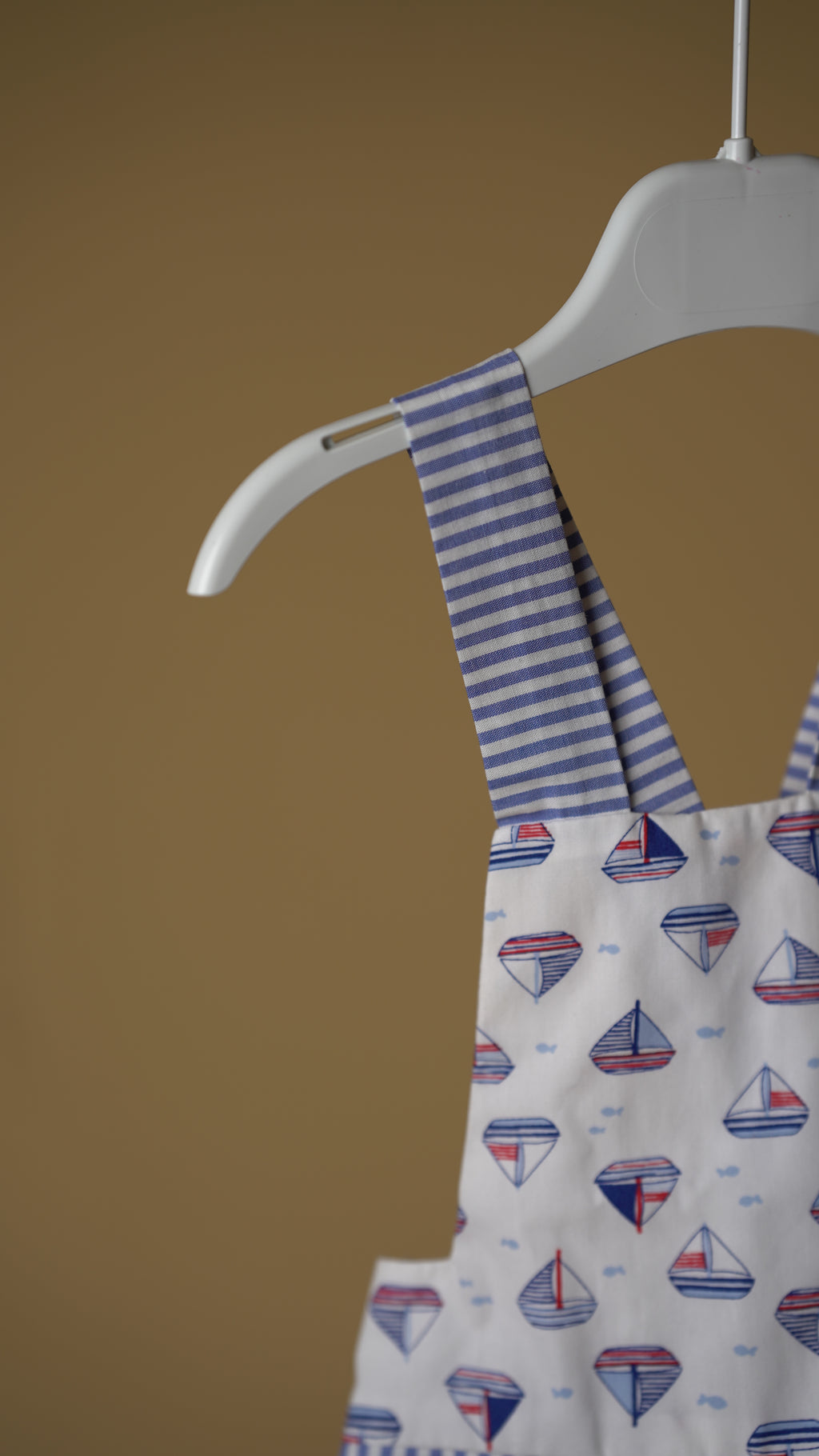 Sailor Boat  Cotton Baby Boy Overall