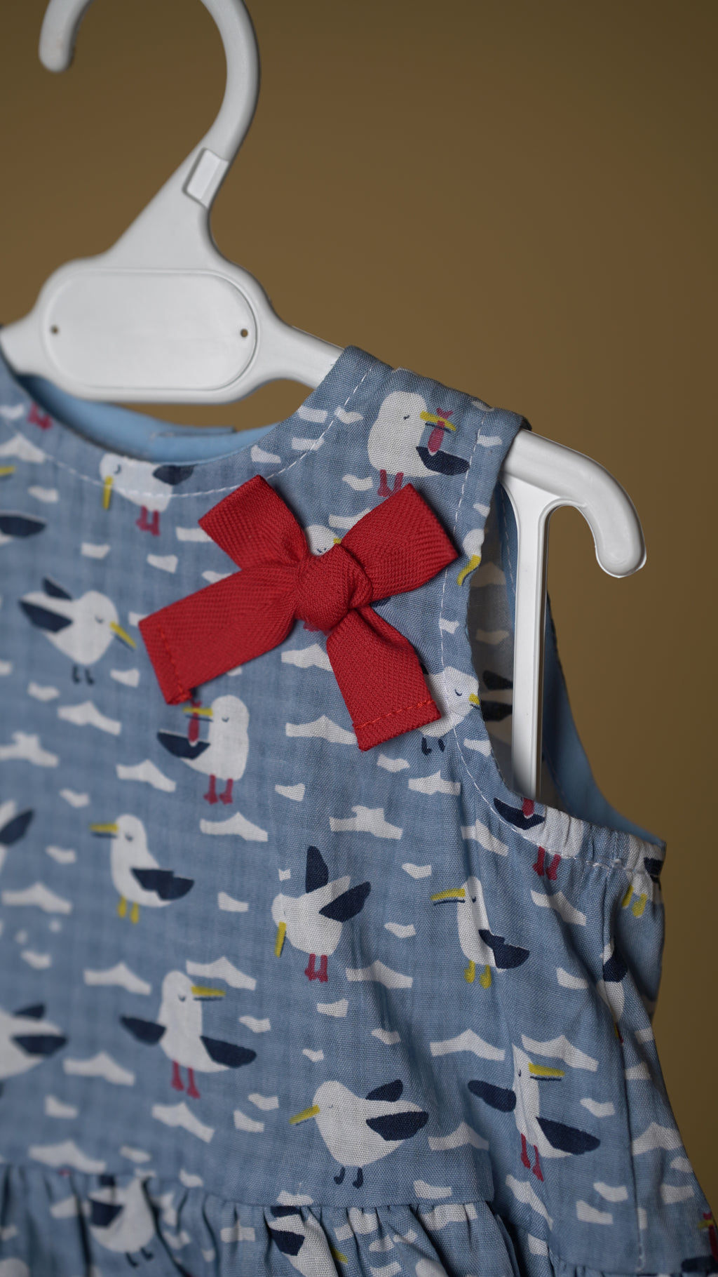 Blue Birds Girls Top & Pants Set