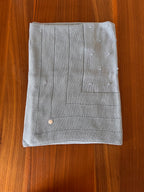 Baby Boys Royal Blue Luxury Cotton Knit Blanket