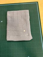 Baby Boys Royal Blue Luxury Cotton Knit Blanket