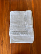 Baby  Light Blue Luxury Cotton Knit Blanket