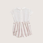 Boys Ceremony Pink & Beige Short Set